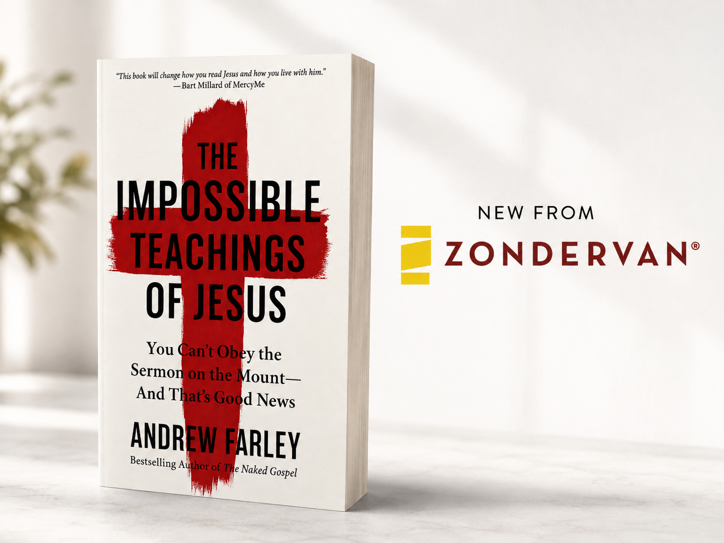 The Impossible Teachings of Jesus by Andrew Farley book cover