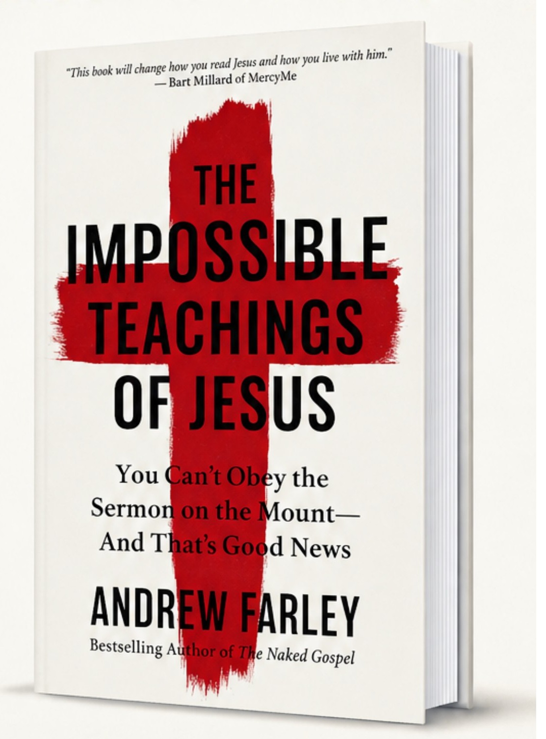 The Impossible Teachings of Jesus by Andrew Farley — book cover